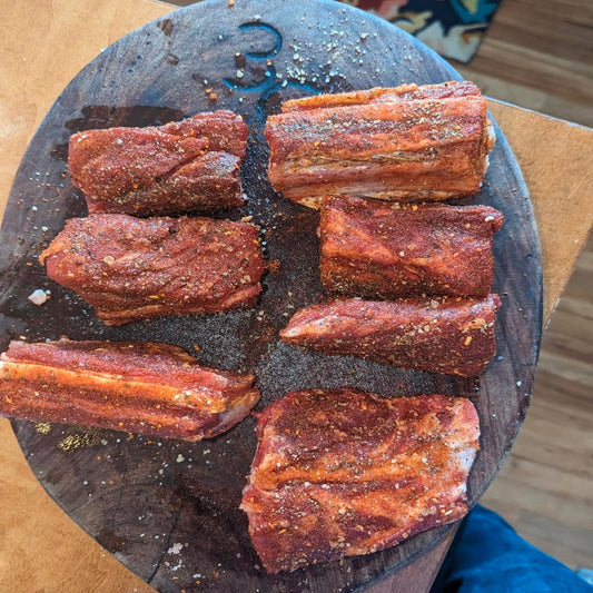 Grilled American Wagyu Beef Short Ribs — Texas Style