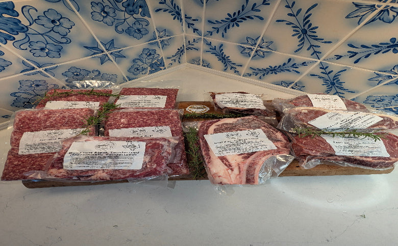 10 lb. Premium American Wagyu Beef Sampler Box - 3C Joppa Cattle Company, LLC