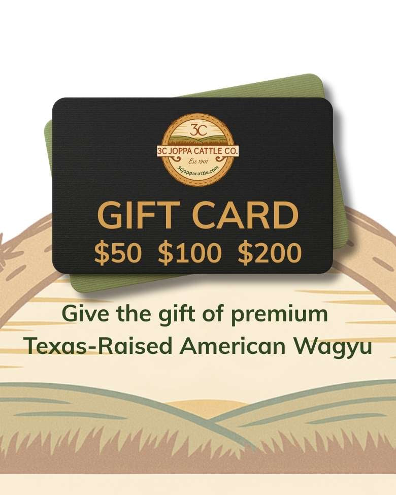 3C Joppa Cattle Company - Beef Gift Card - 3C Joppa Cattle Company, LLC